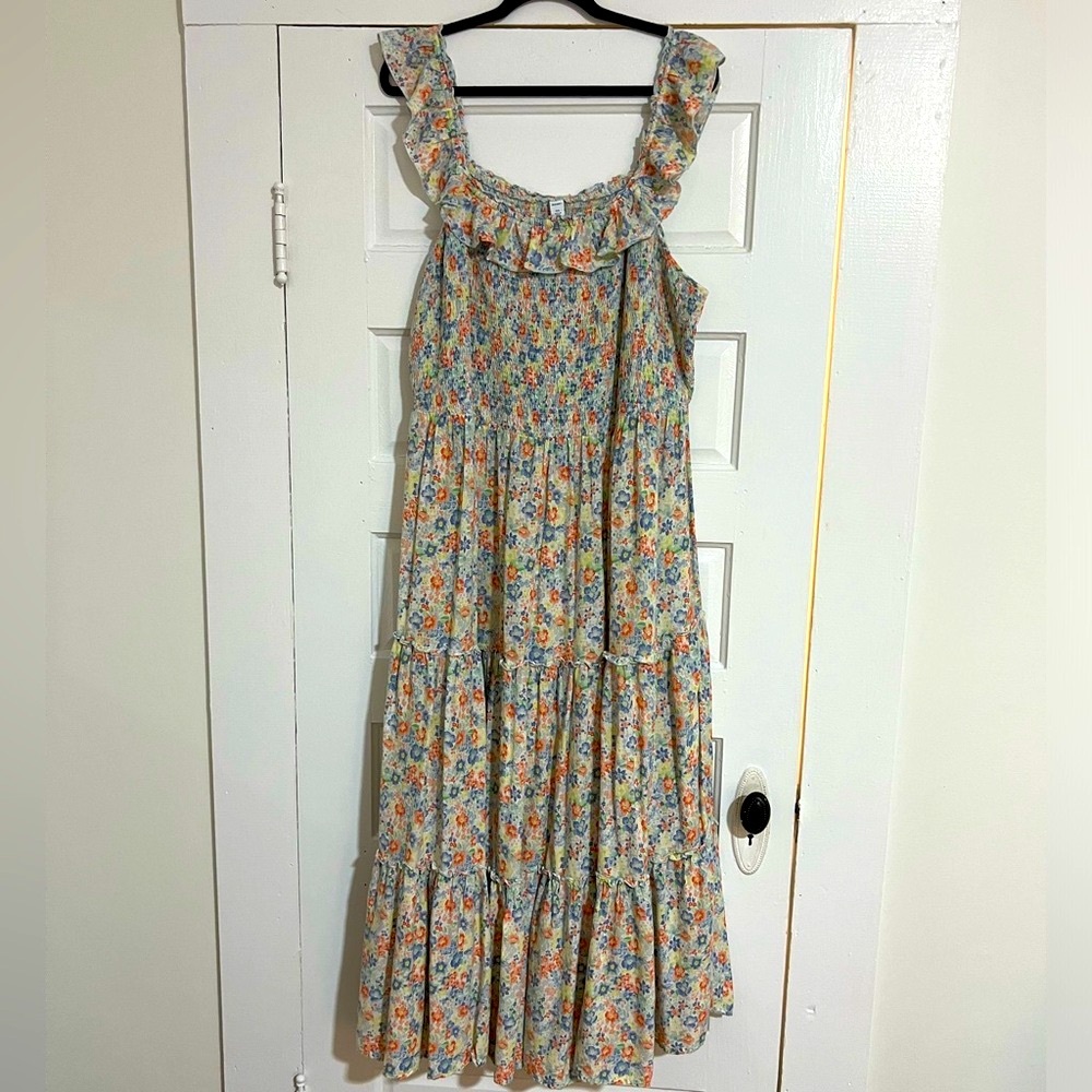 Old Navy Nap Dress Multi-floral